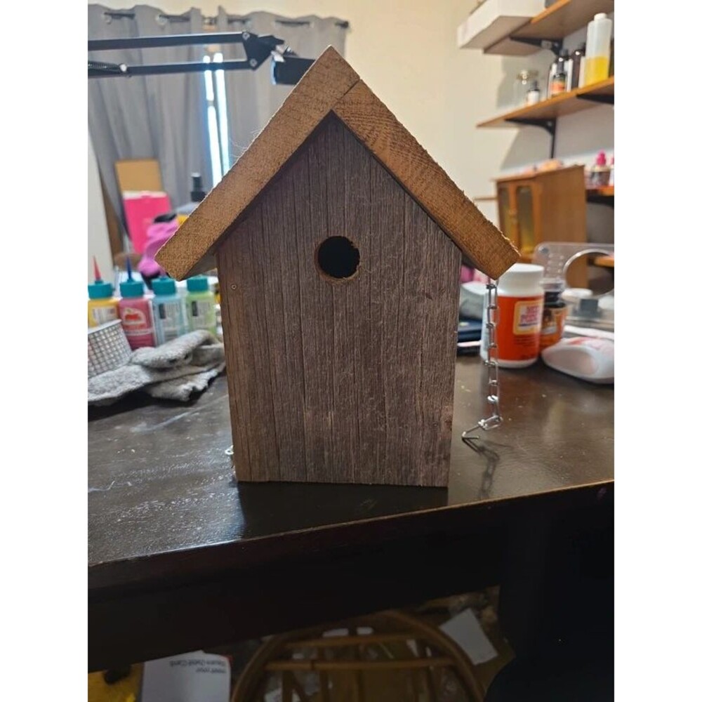 Wooden Bird House